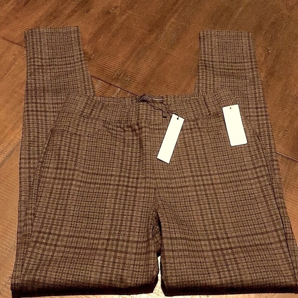 ANTHROPOLOGIE Sanctuary Plaid Leggings - Picture 2 of 14
